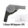 Steel Sofa Angle Adjuster Joint 3/5 Gears Adjustable Foldable Folding Sofa Hinge 54/90/180 Degree Chair Hinge Jig For Chair/Sofa