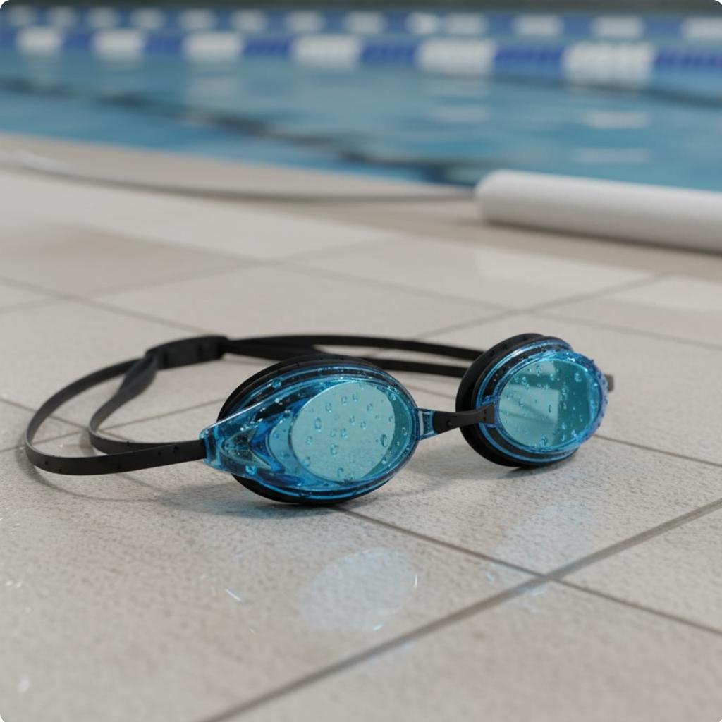 Racing Aquatic Goggles Waterproof Mirrored Performance Goggles Swimming Equipment Hydrodynamic Adjustable Fit for Adults