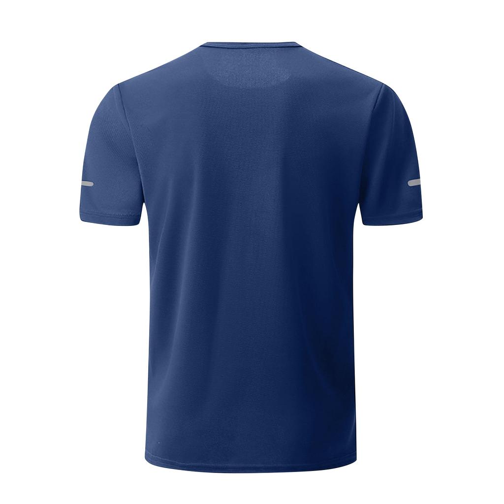 Men's Round Neck T-Shirt, Men's Outdoor Sports And Fitness Top