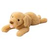 50/70 cm Cane Labrador Marrone Sdraiato Bambola Giocattolo Peluche Cartoon con Lingua Fuori Cane Cucciolo Animale Peluche Compagno Regalo