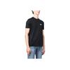 Emporio Armani Logo Embroidered Short Sleeve T-Shirt Men tops Black 8N1TEW-1JUVZ-0920