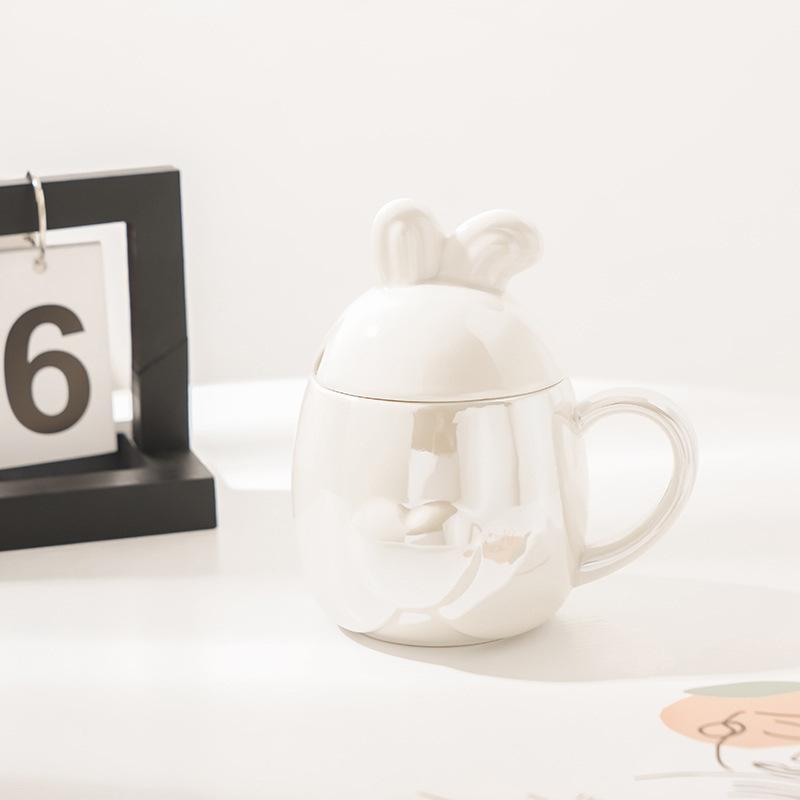 

Ins Design Sense Милый подарок Керамическая чашка для воды Креативный офисный сувенир для чашки Кружка для кофе Кружка 301-400ml