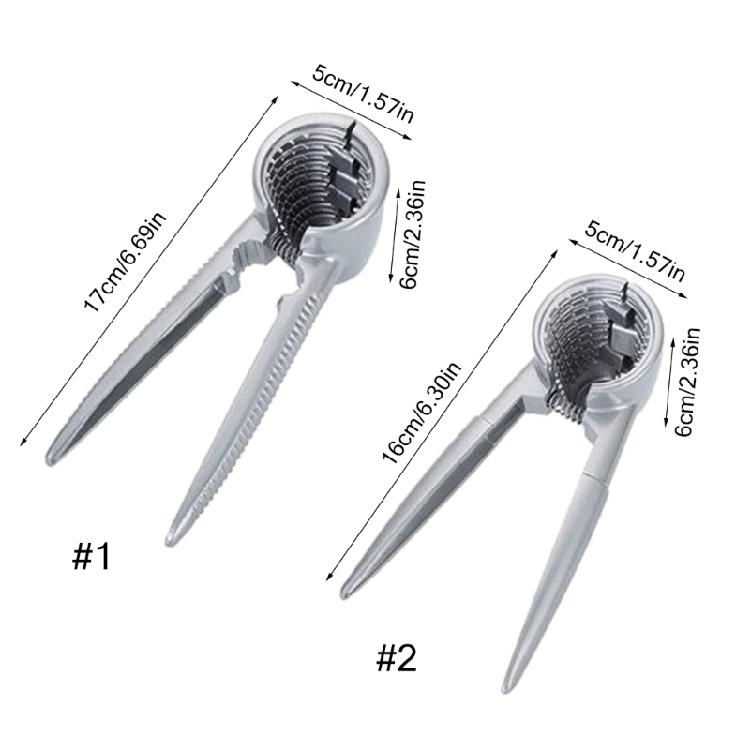 Aluminum Alloy Nuts Crack Nut Kitchen Nut Sheller Crack Plier Walnut Opener