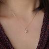 Gold-Plated Pearl Pendant: S925 Sterling Silver, Niche Design, Light Luxury, Versatile O-Chain for Women