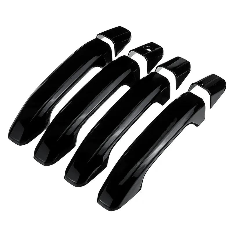8pcs Set Car Exterior Door Handle Covers Chrome For Chevy Silverado 1500 2500 3500 for GMC 2014 2015 2016 2017 2018