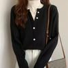 Women's Faux Two-Piece Sweater: Autumn/Winter Long-Sleeve Korean Style Semi-High Neck Knitwear