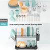 Large Capacity Over-Sink Dish Drying Rack