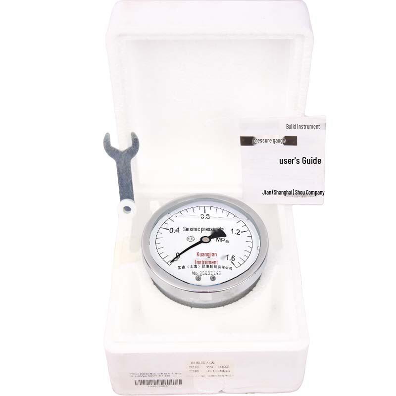 CONJANT YTN-100Z Axial Shock-Resistant Pressure Gauge