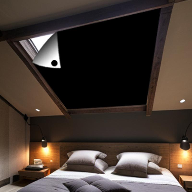 Portable Travel Diy Full Blackout Curtains Without Punching Velcro Curtains