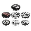 4Pcs Car Styling 56/65/66mm Wheel Center Hub Caps Cover for Volkswagen VW GTI Bora Cross Lavida Polo Golf Beetle Tiguan Scirocco zk1