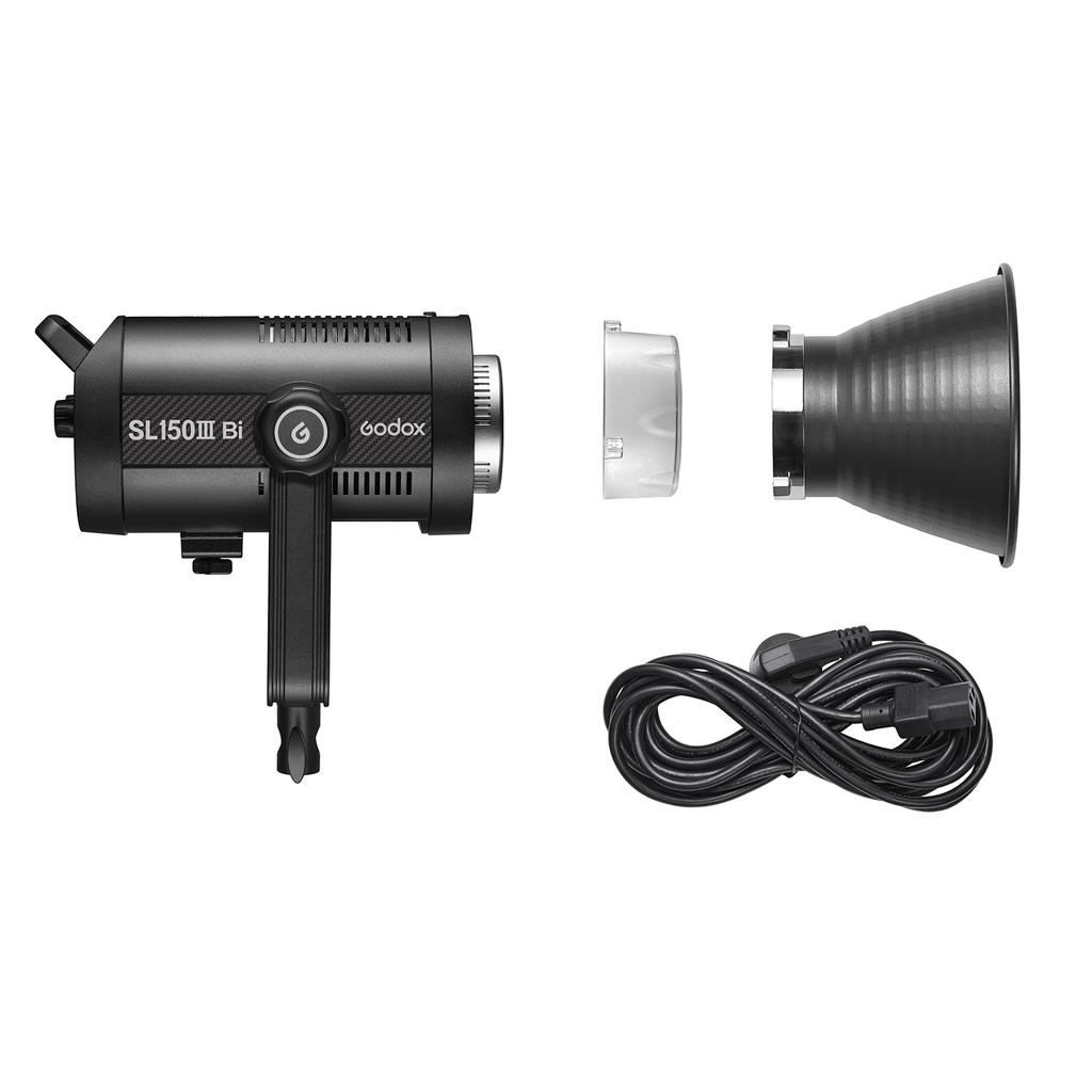 Godox SL150IIIBi Studio LED Video Light 160W High Power Photography Light 2800K-6500K Dimmable 9 FX