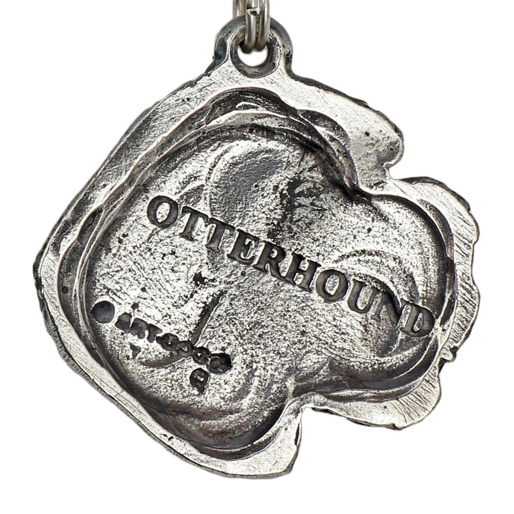 Otterhound - Necklace with dog, silver-plated pendant for dog fan, unique jewelry by Art-Dog brand