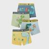 Children's Pure Cotton Boxer Shorts - Antibacterial Underwear for Boys, Kids, and Toddlers