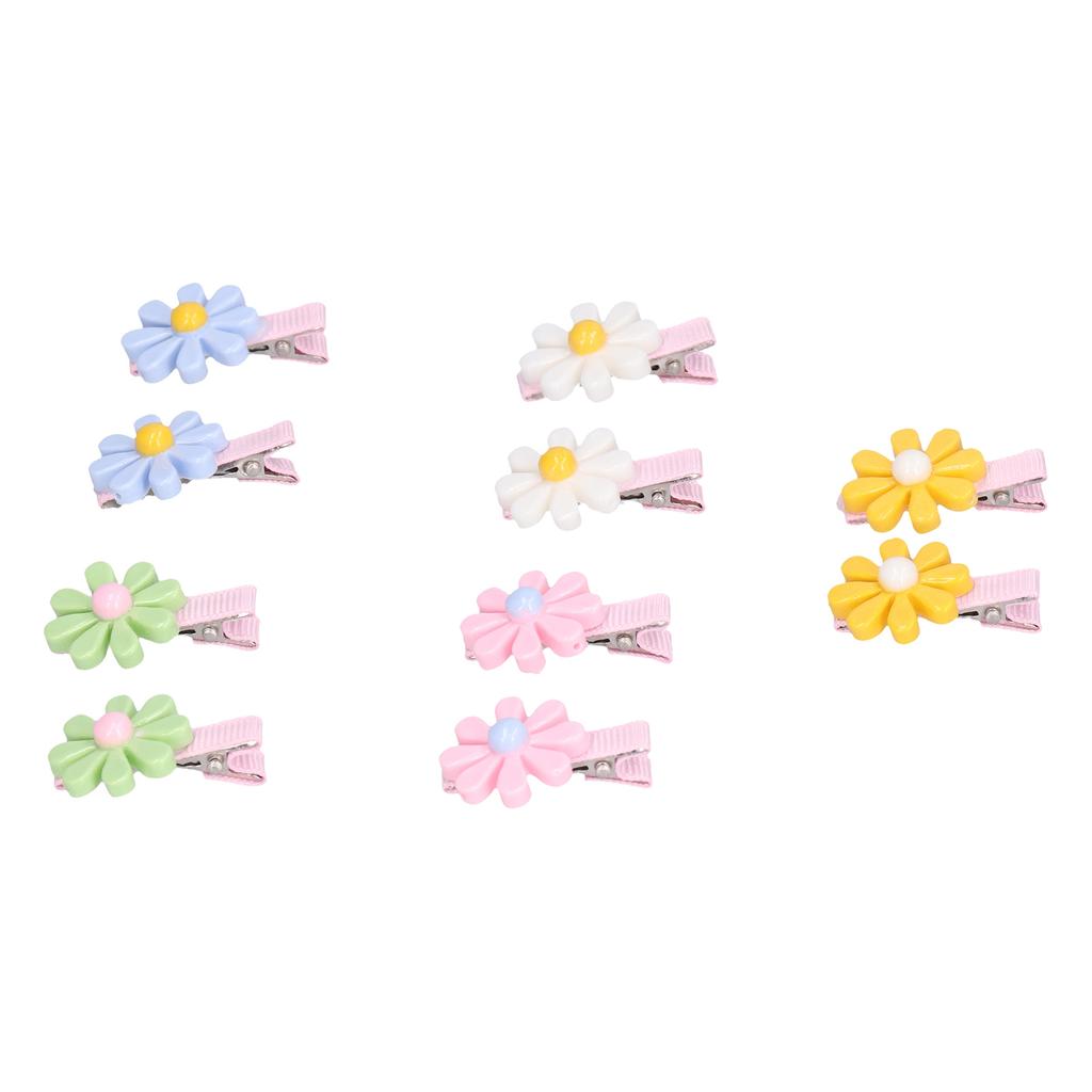 20 Stück Haarklammern für Haustiere, leuchtende Farben, niedliche florale Haarspange für Kaninchen, Hund, Katze, Welpen