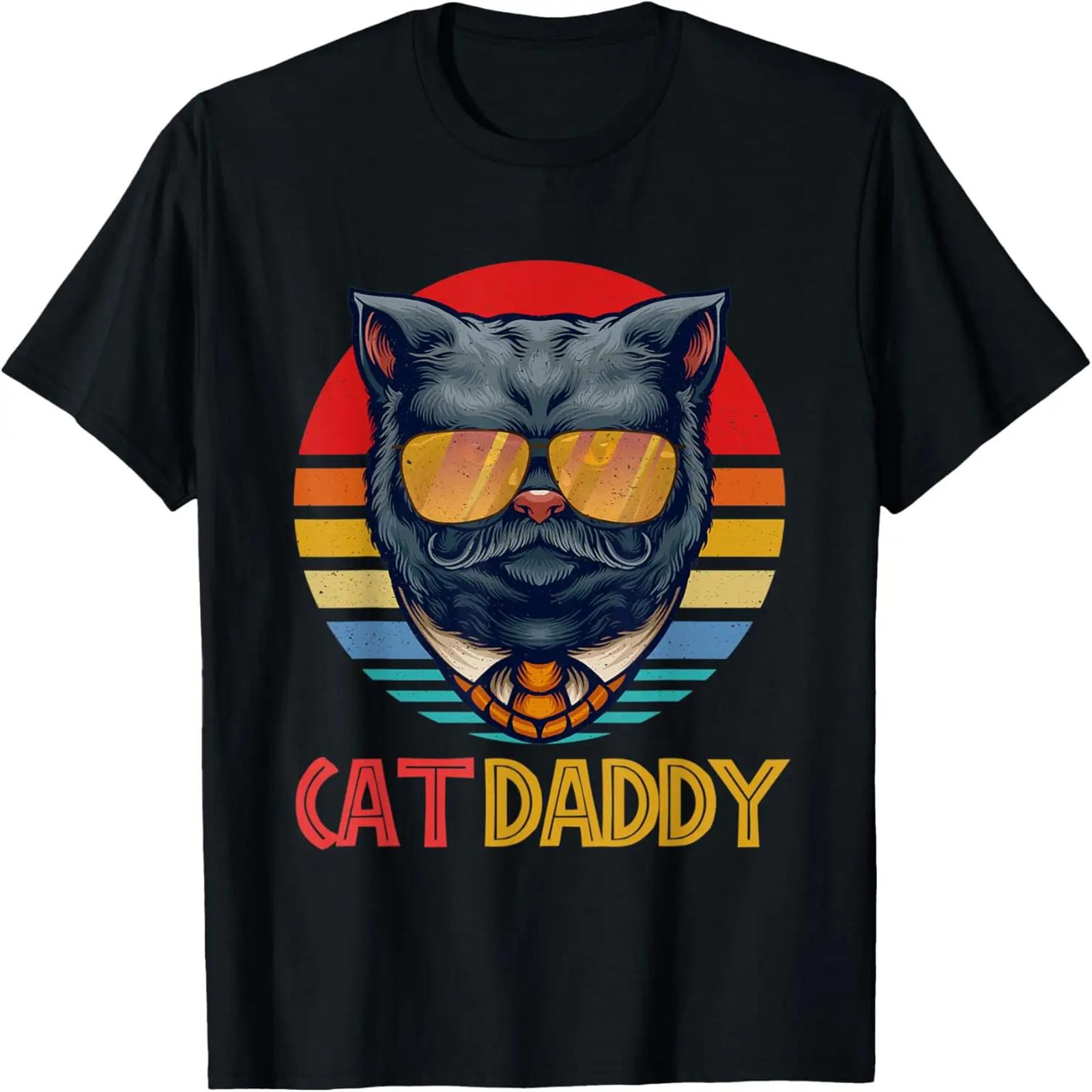 Best Bearded Beer Lovin Cat Dad Ever Funny Cats Owner Gifts T-Shirt S