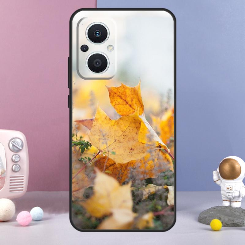 Autumn Leaves Funda For OPPO Reno 13 F 11F 12F 14F 10 11 12 14 Pro 7 8 Lite OPPO Find X6 X5 X8 X9 Pro Case