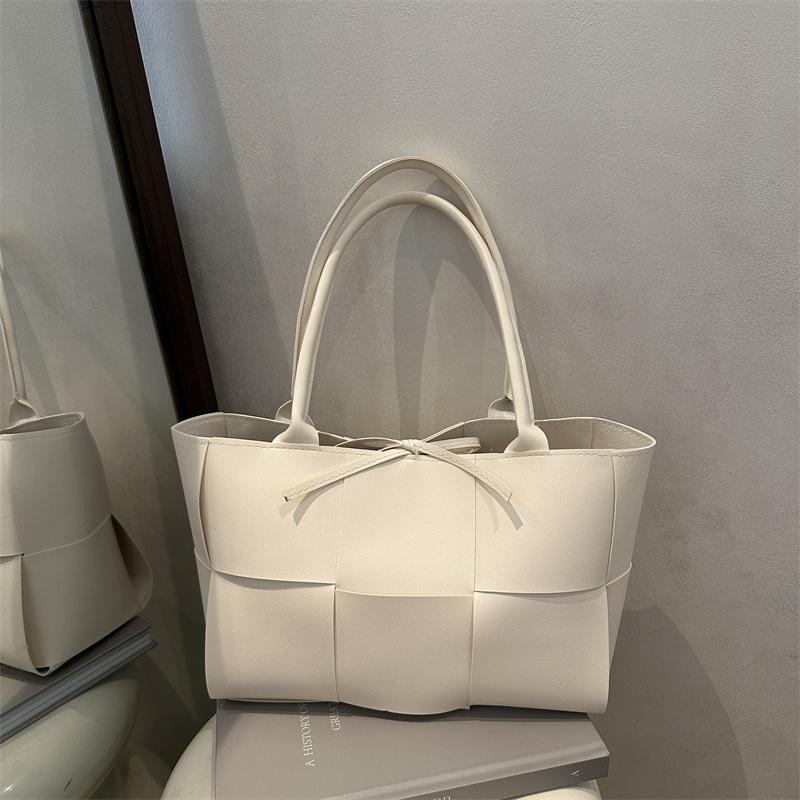Women's Autumn and Winter New Versatile Two-piece Fashion Design Foreign Style Large Capacity Shoulder Portable Tote Bag