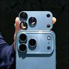 NEW Color Aluminum Alloy Lens Protector Case for IPhone 18 17 Pro Max 9H Shockproof Hard Tempered Glass Camera Screen Full Protective Cover Capa