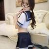 Sex Lingerie Cosplay Sexy Uniform Seduction Tight Student Miniskirt Sailor Live Game Suit