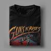 Guns N Roses T-Shirts Men Casual Cotton Tee Shirt Round Neck Short Sleeve T Shirt Plus Size Clothing