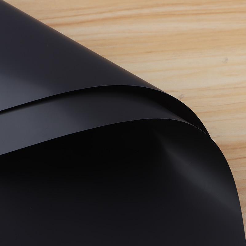 55x55cm Flower Wrapping Paper Foggy Waterproof Packing Festival Bouquet DIY Material Translucent Solid Color Decoration Paper