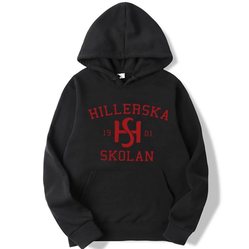 

Зимові теплі худі Young Royals 2025 Гарячі худі Young Royals Hillerska Skolan Толстовка Hillerska School Sudaderas L