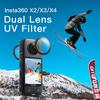 MECORIGHT For Insta360 One X2 X3 X4 X5 protection UV  Filter Lens  Panoramic Motion Camera  Accessories Protect Cover Mirror Das