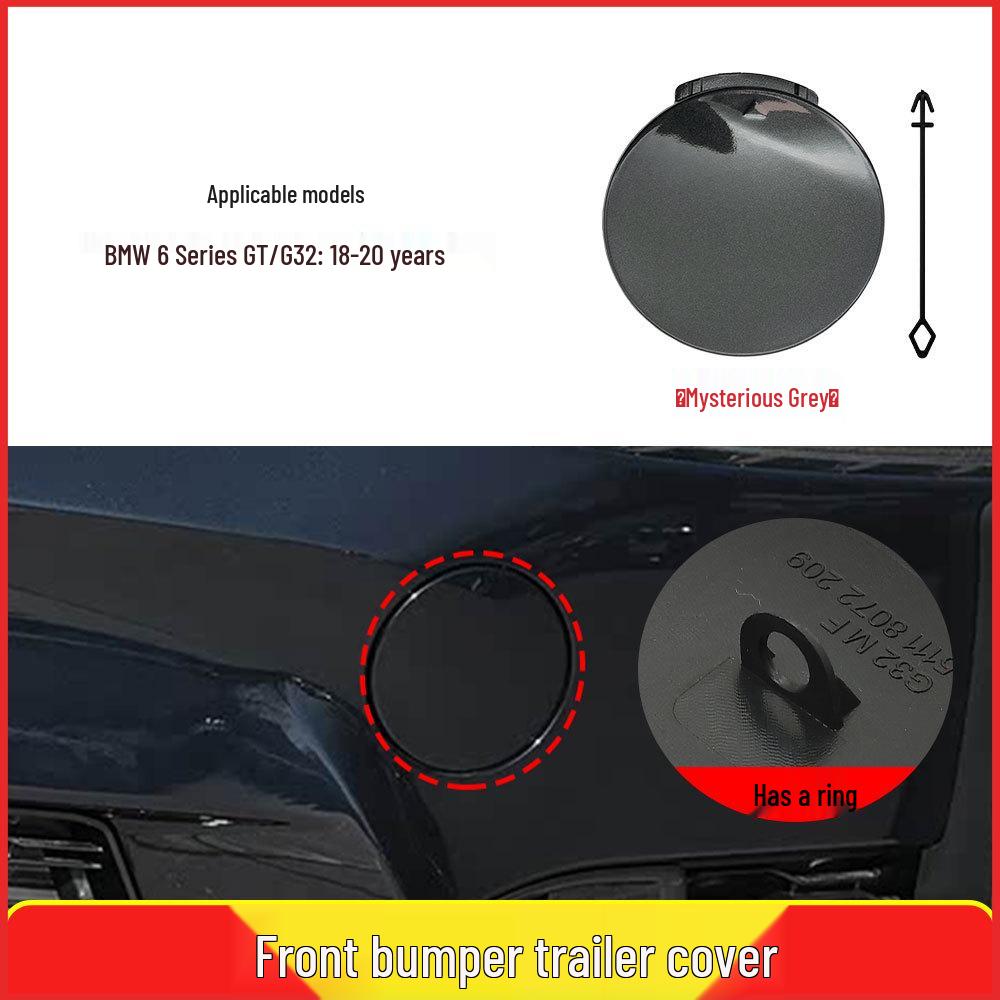 BMW 6 Serisi GT G32 M Sport Ön Tampon Çekme Kancası Kapağı 51118072209