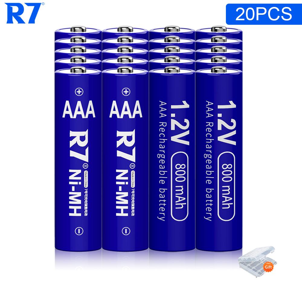 AAA 800mAh NI-MH 1.2V Rechargeable Battery AAA Battery 3A Rechargeable Battery NI-MH Battery for Camera,toys