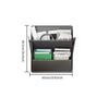 Wall-Mounted Fabric Shoe and Sundries Organizer