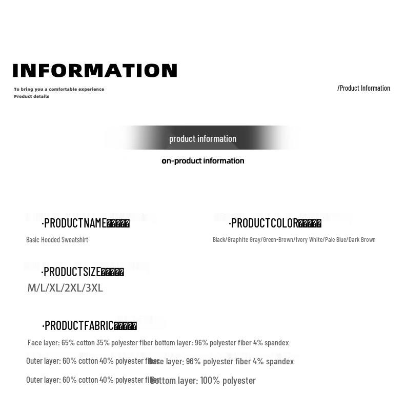 Jeanswest Men's American High Street Style Hooded Sweatshirt