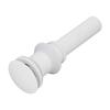 Pop Up Drain Stopper Press Bounce Deodorization Bathroom Sink Drain for Home White Without Hole