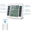 Refrigerator Thermometer, Digital Fridge Freezer Thermometer with Audible Alarm, Min Temperature Display and 2 Sensors for Home Restaurants Kitchen