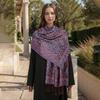 Classic Ethnic Style Jacquard Cashew Polyester Long Scarf with Literary Retro Women's Versatile Scarf Fashionable Elegant Shawl