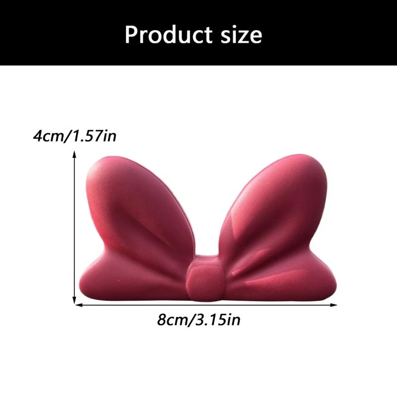 Center Console Bowknot Decoration Dashboard Mount Bowknot Ornament Gift for Women Girl Enhances Beauty Easy Installation