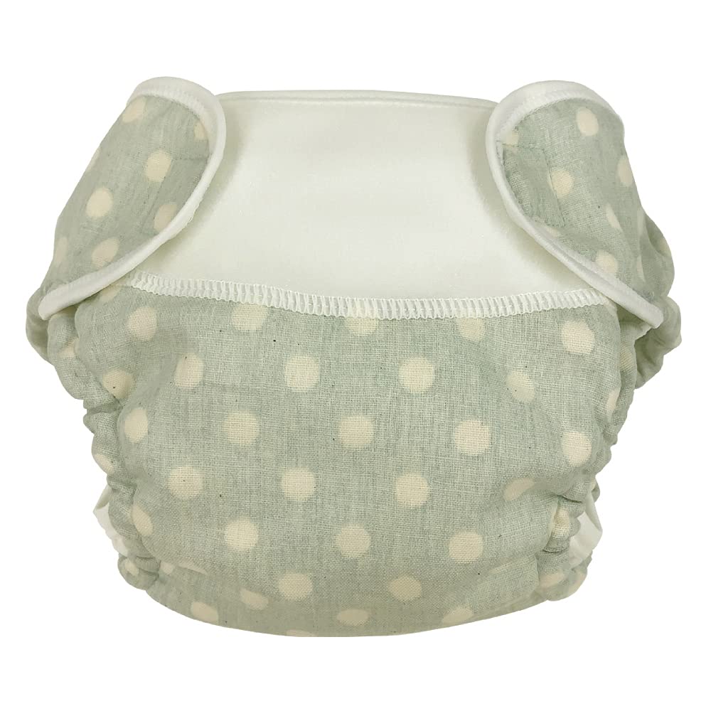 

Baby diaper diaper cover with outer for baby boys and polka dot made in clothes, cover, belt, girls, gauze, pattern, 55-80cm, Japan, F2250-80-30 светло-синий