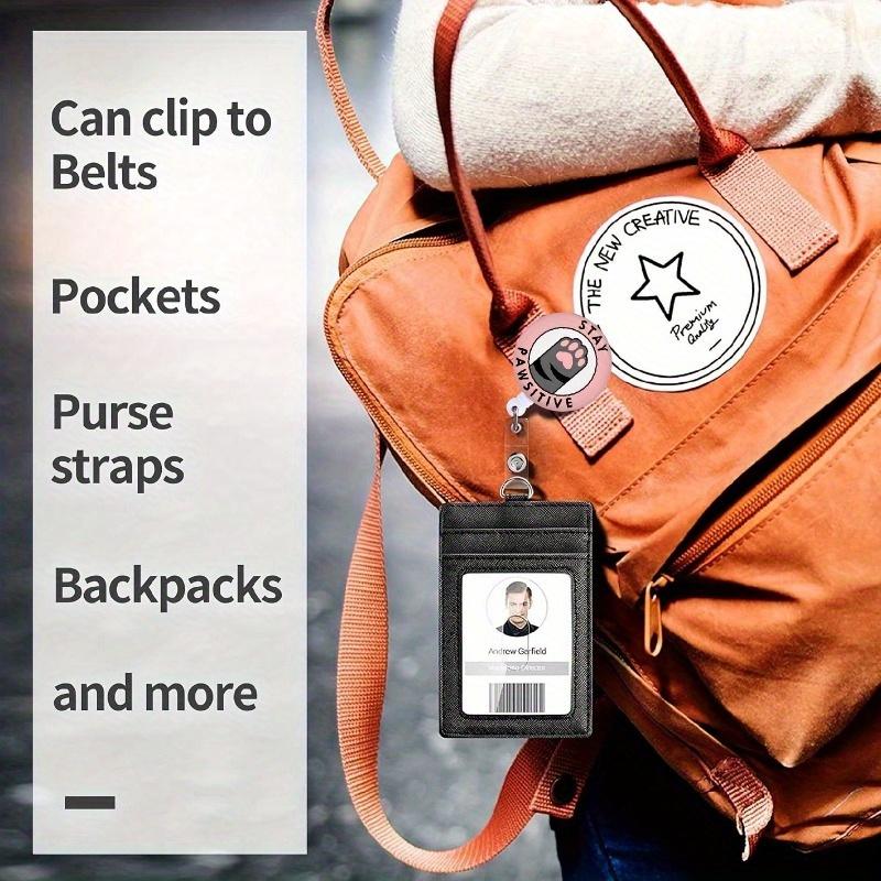 Funny Cat Badge Reel, ID Card Holder, Retractable Badge Holder, Stay Paw-Sitive, ID Holder, Nurse Badge Reel, Teacher Badge, Gift Back To School