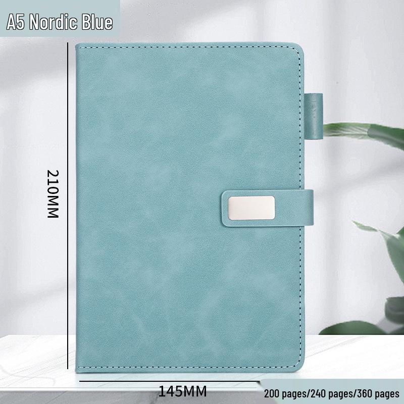 Carnet de Notes Business Épais A5 - Journal Intime Minimaliste, Logo Personnalisable