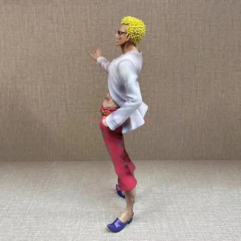 29cm One Piece Anime Figure Donquixote Doflamingo Action Figure Pvc Model Statue Doll Collection Decoration Ornaments Toys Gift