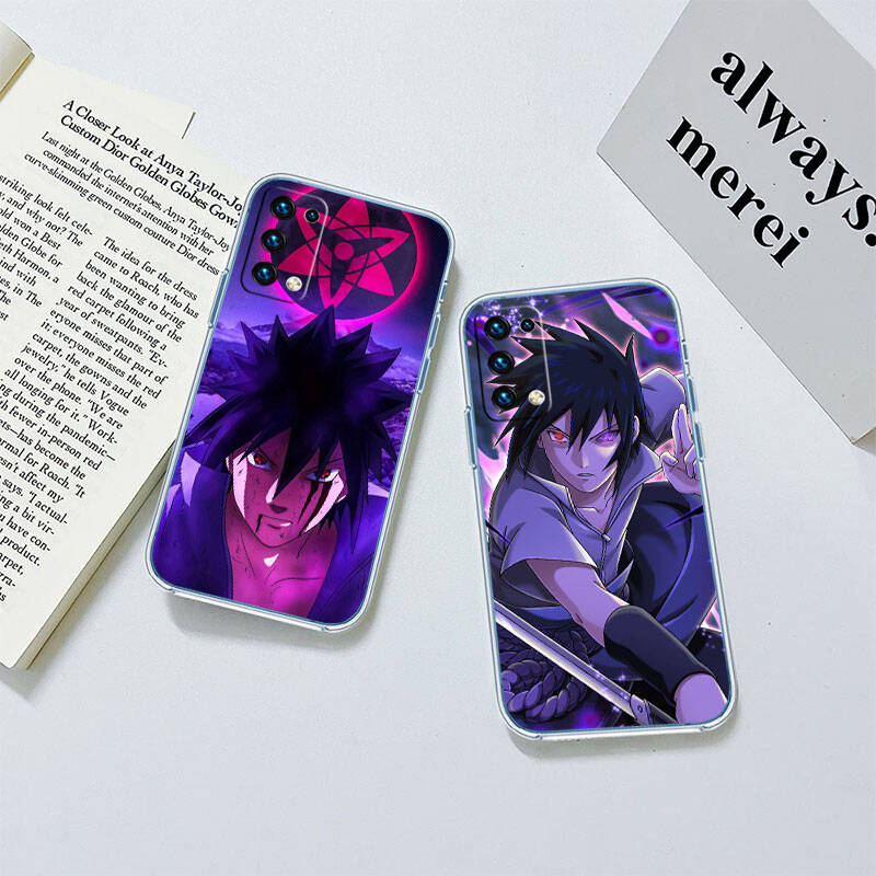 MH105 Naruto Uchiha Sasuke Case for Motorola E7 G6 G7 G8 G9 Plus Power Play G10 G20 G04 E30 E40 E22 E20 E13 E15 G22 G23 G05 G75 G35 G55