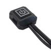 Abrasion Resistant Motorcycle Handle Heating Grips 12V Intelligent Temperature Control 3 Modes Built In Thermal Chip