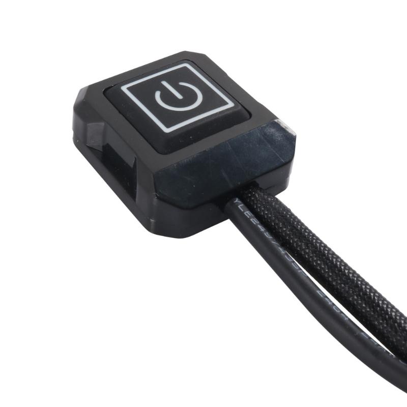 Abrasion Resistant Motorcycle Handle Heating Grips 12V Intelligent Temperature Control 3 Modes Built In Thermal Chip