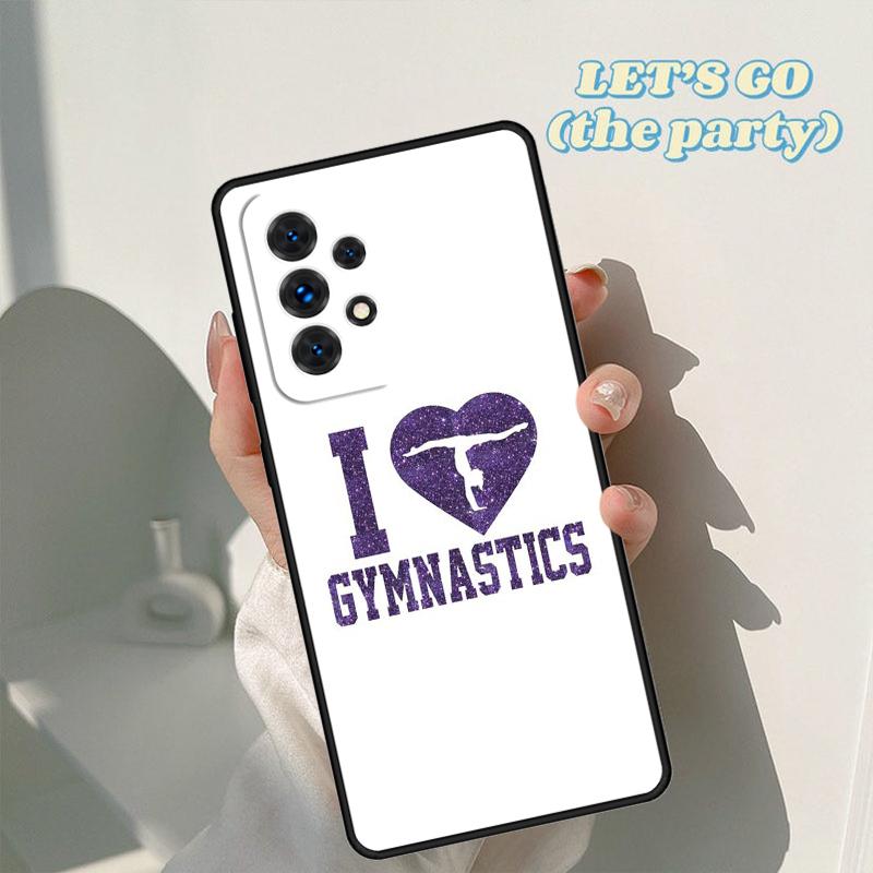 Love Gymnastics phone case For Samsung Galaxy A42 A31 A40 A51 A71 A32 A80 A91 A52 A72 A73 A20e A21S A50 A70 A11 A12 Cover