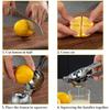 Stainless Steel Lemon Juicer Manual Citrus Juicer | Corrosion-resistant Dishwasher-safe Citrus Squeezer |for Lemons Limes More