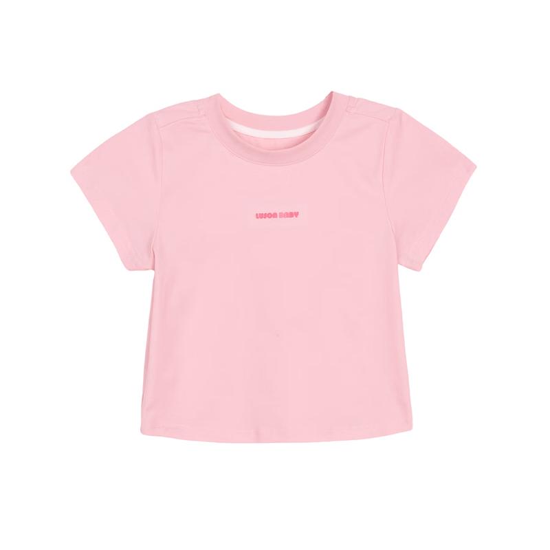 LUSON Baby Girl's Cotton Short Sleeve T-Shirt
