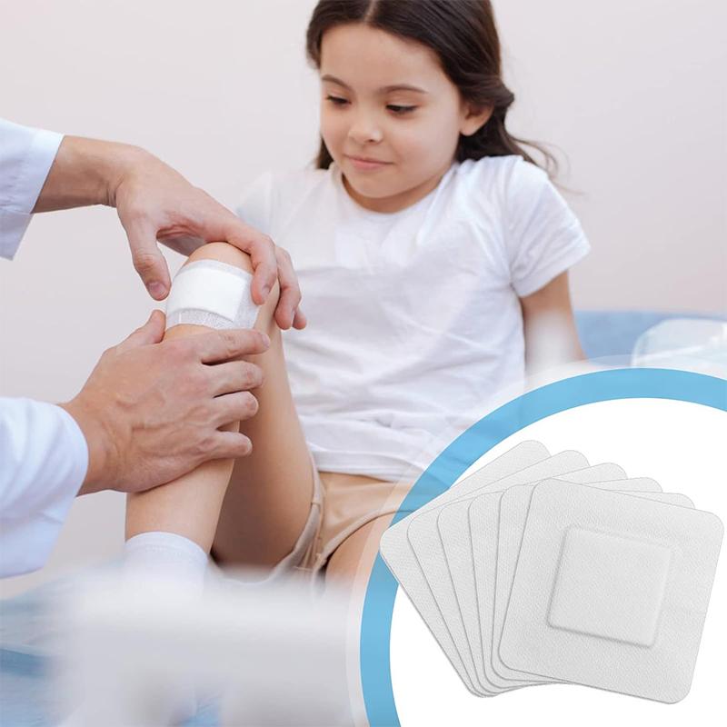 20Pcs Hypoallergenic Non-Woven Wound Dressing Band Aid Bandage Large Wound First Aid 6*7Cm 7*7Cm 10*10Cm 10*15Cm