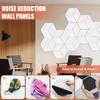 6pcs Polyester Acoustic Panels Y-Type Sound Insulation Panel Sound Absorbing Panels  Home Studio