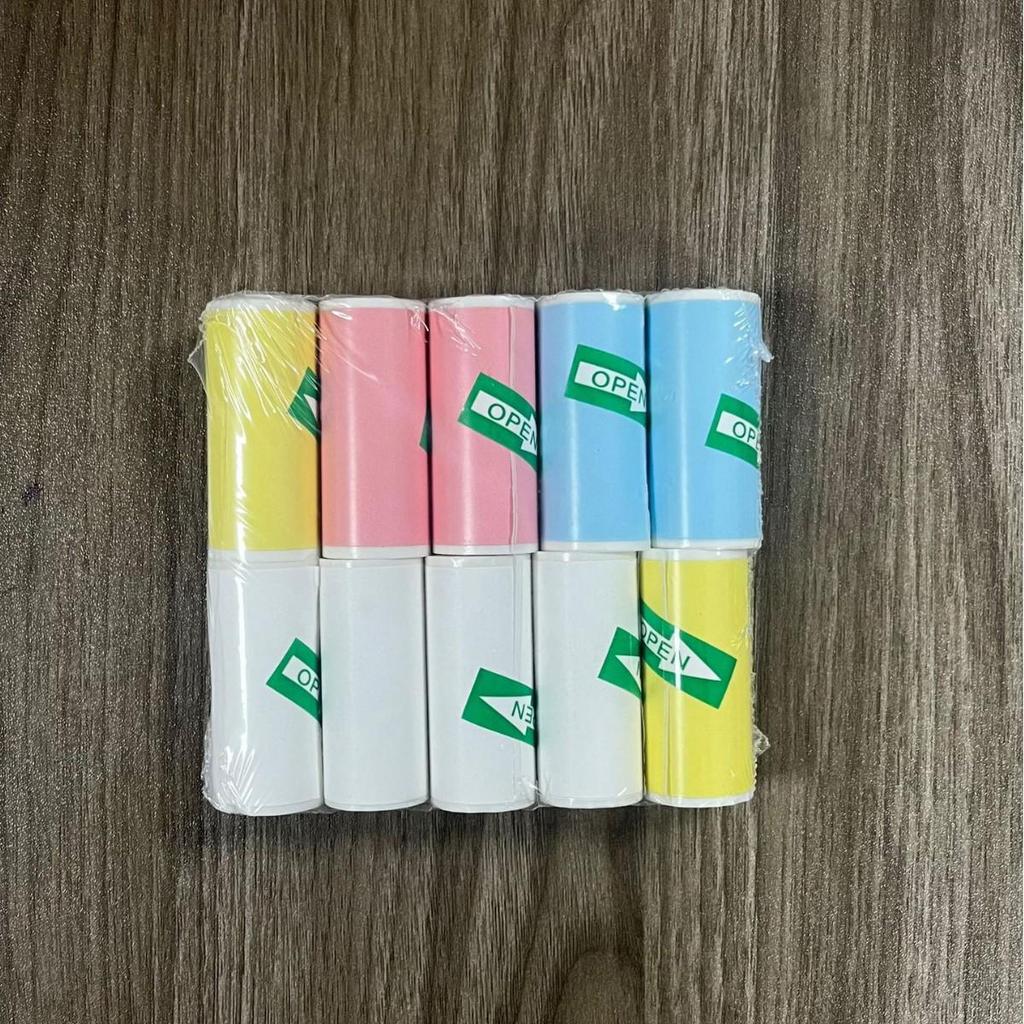 57x25mm Thermal Self-Adhesive Printable Paper - Colorful