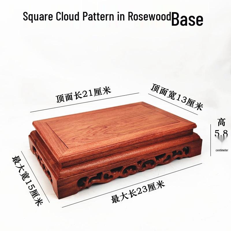 Karin Solid Wood Handicraft Stand for Vase, Pot, Bonsai, or Teapot Ornament