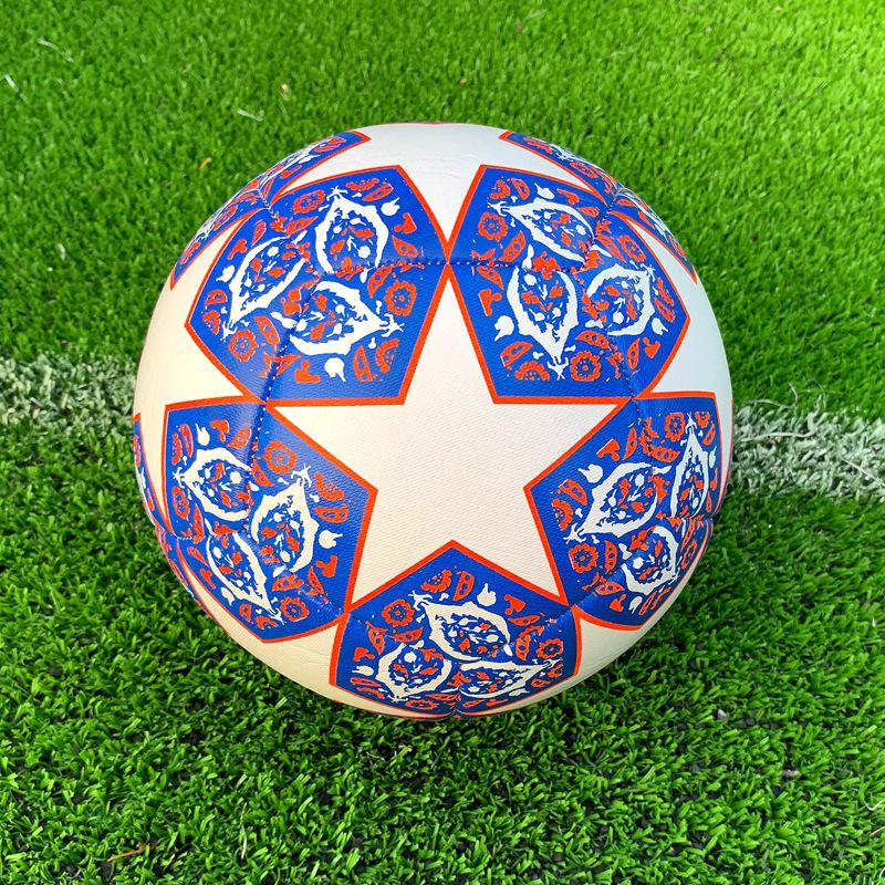 Size 5 Champion League Premier Football: Durable Training/Match Ball for Middle School Students.
